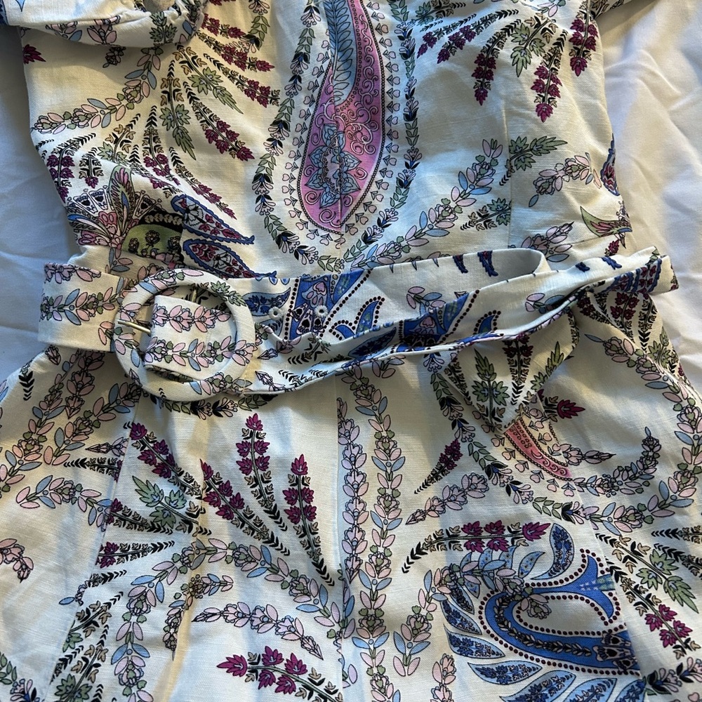 LOFT Linen blend dress - Picture 2 of 4